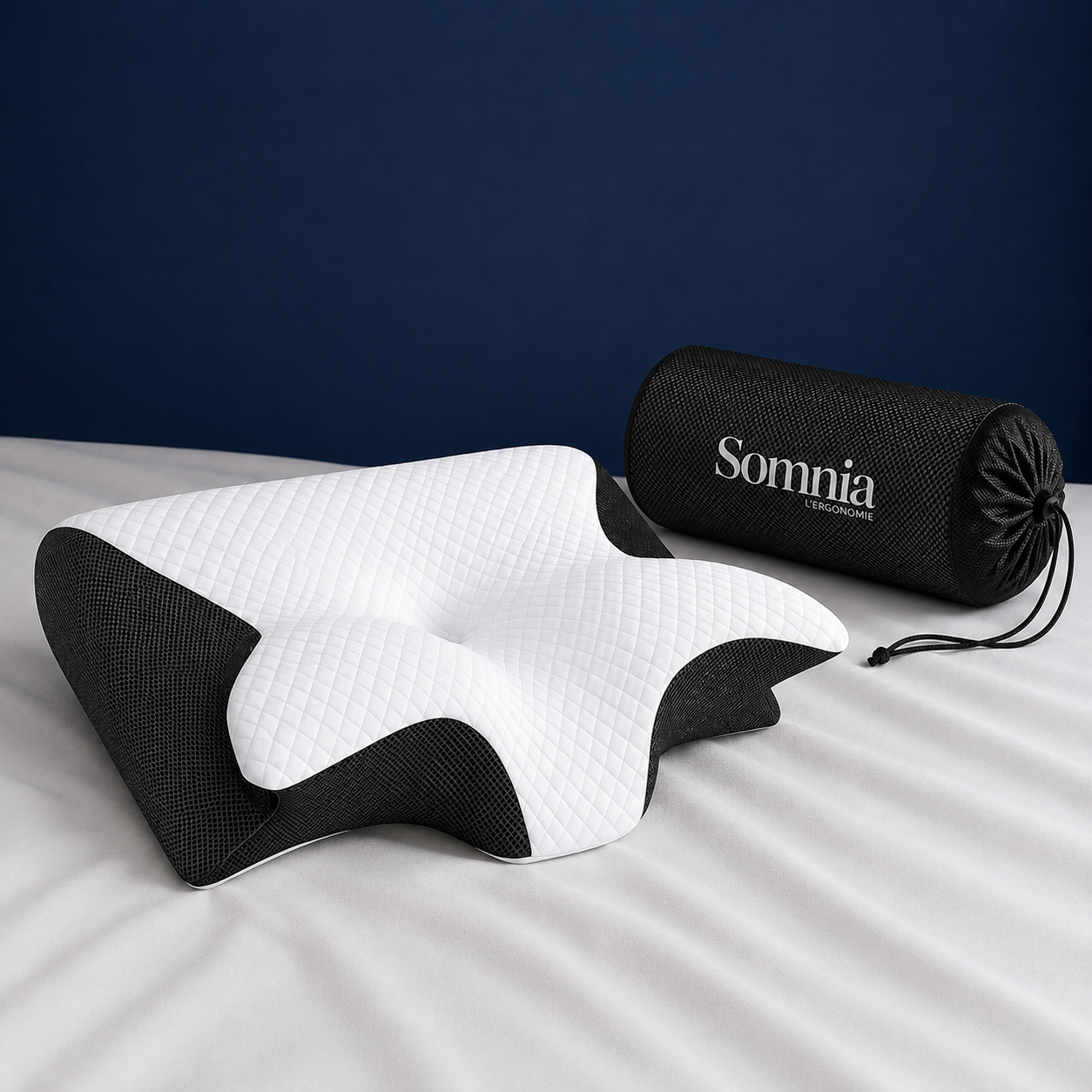 Somnia -  Oreiller Ergonomique à mémoire de forme