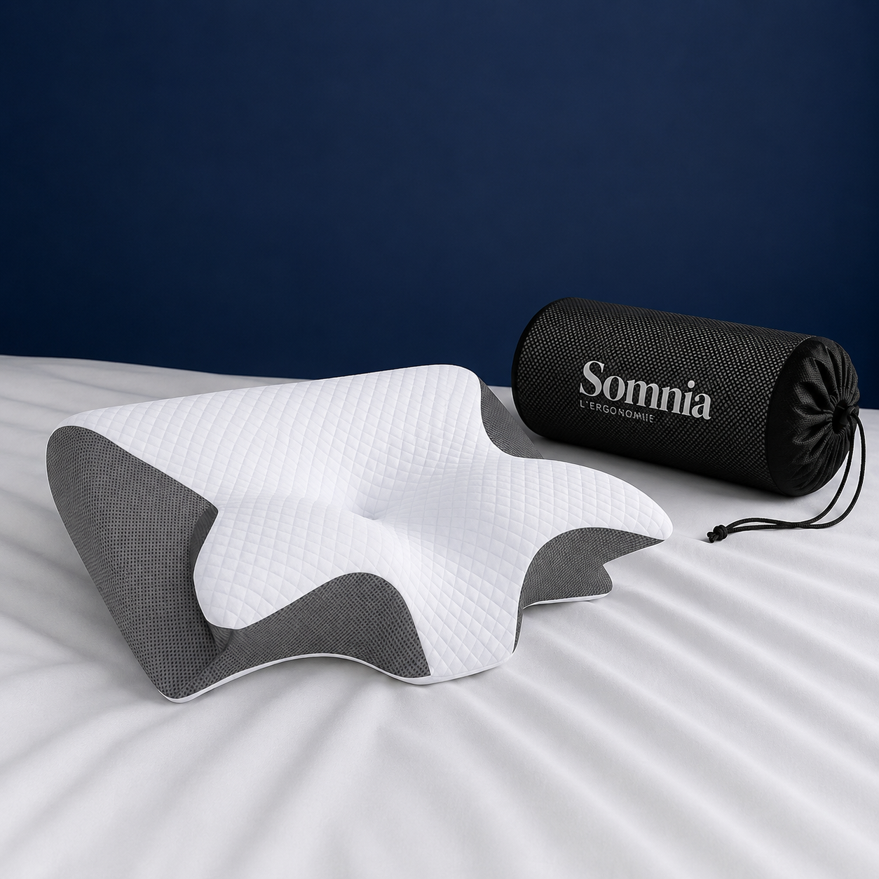 Somnia -  Oreiller Ergonomique à mémoire de forme