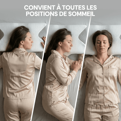 Somnia -  Oreiller Ergonomique à mémoire de forme