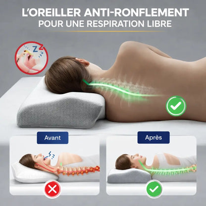 Somnia Oreiller Ergonomique à mémoire de forme Somnia
