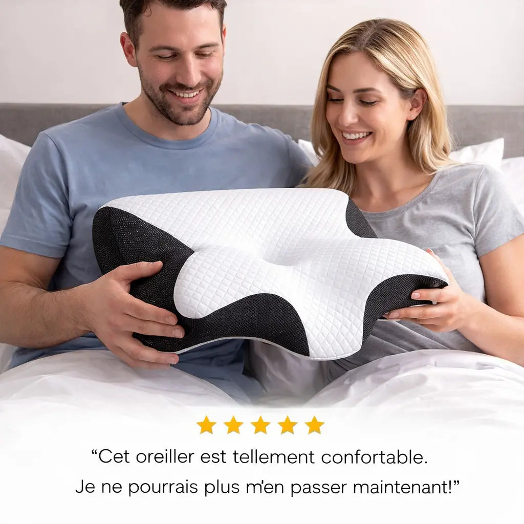 Somnia Oreiller Ergonomique à mémoire de forme Somnia