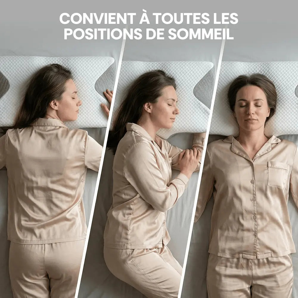 Somnia Oreiller Ergonomique à mémoire de forme Somnia