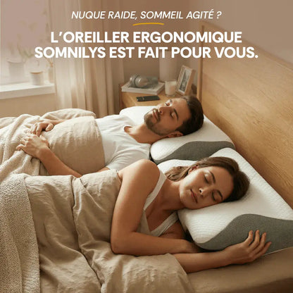 Somnia Oreiller Ergonomique à mémoire de forme Somnia