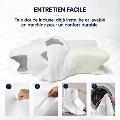 Somnia Oreiller Ergonomique à mémoire de forme Somnia